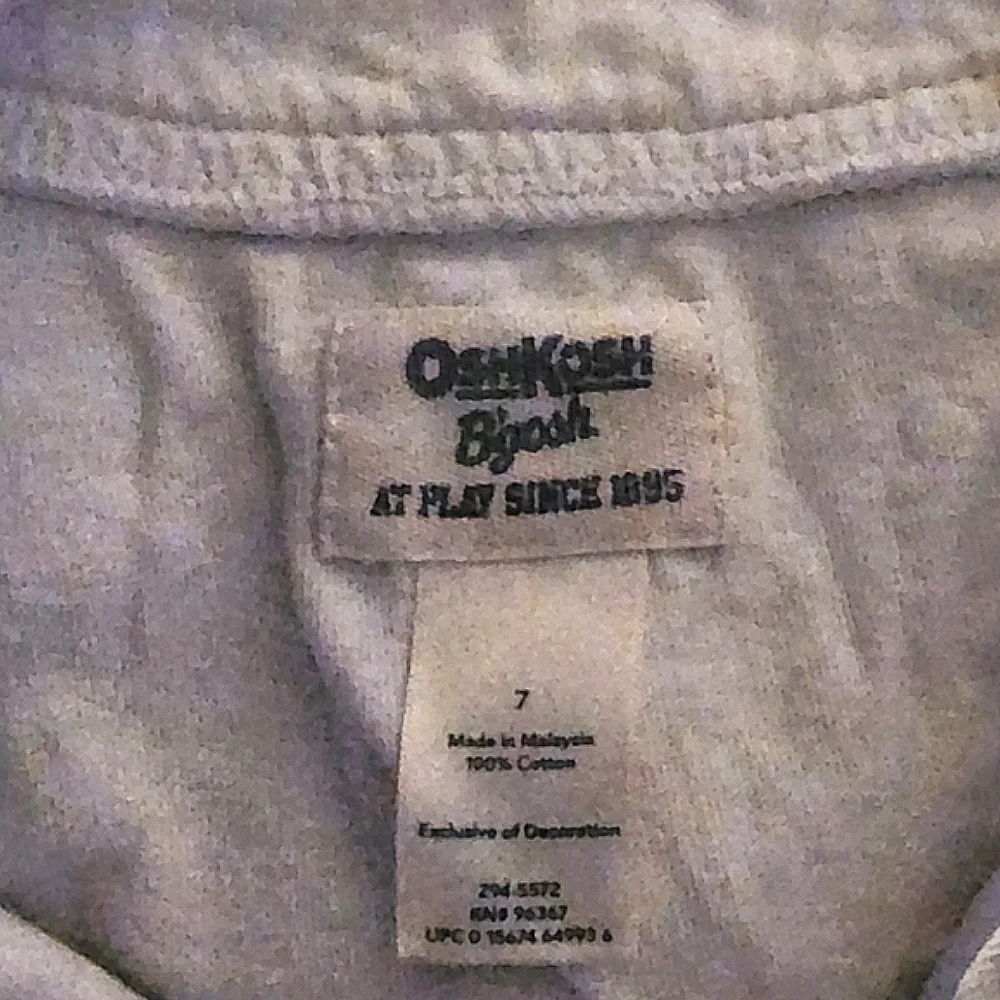 💕OshKosh B'gosh Boy's Shirt Size 7